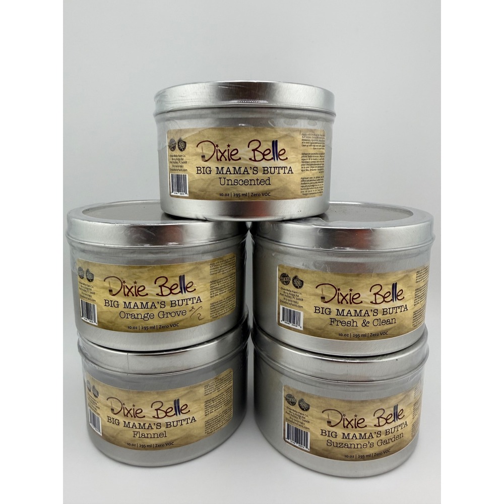 Dixie Belle Big Mama's Butta 10oz Furniture Wax Finish 5 Different Scents 0VOC